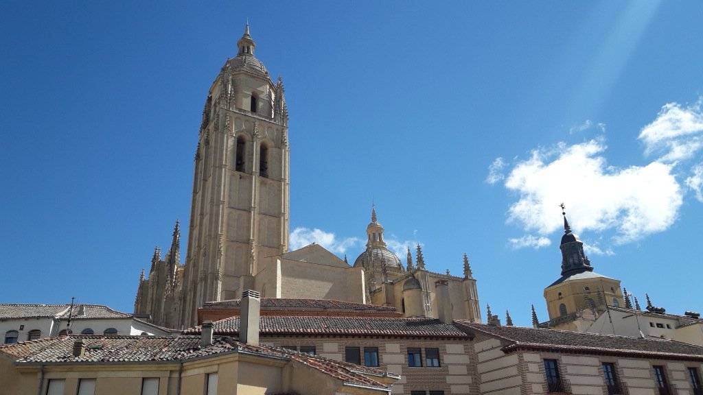 catedral de Segovia e muralha