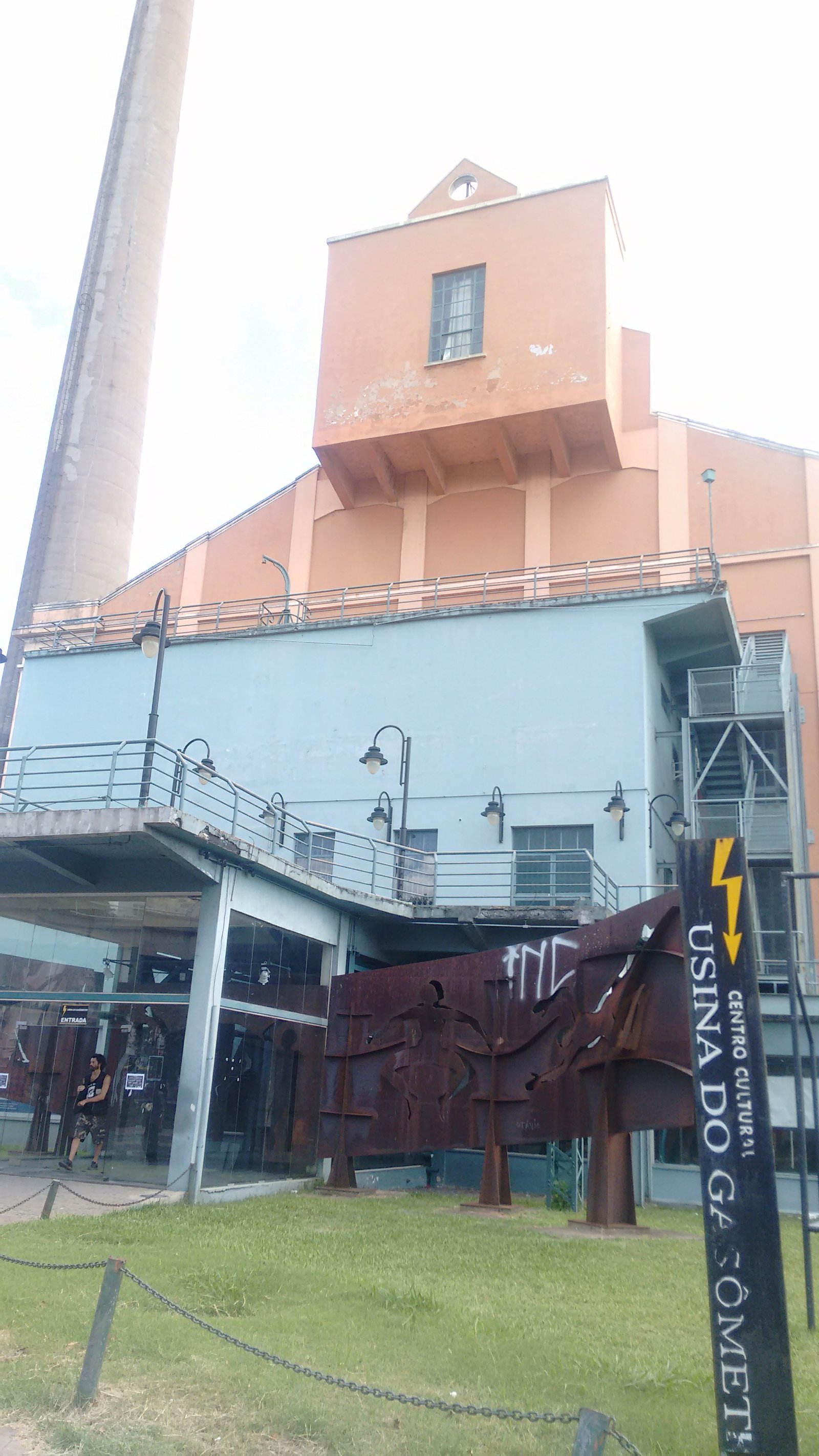 Uma Visita à Usina Do Gasômetro Em Porto Alegre Brasil 